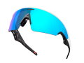 OCULOS OAKLEY VANGUARD - META BRANCO/AZUL